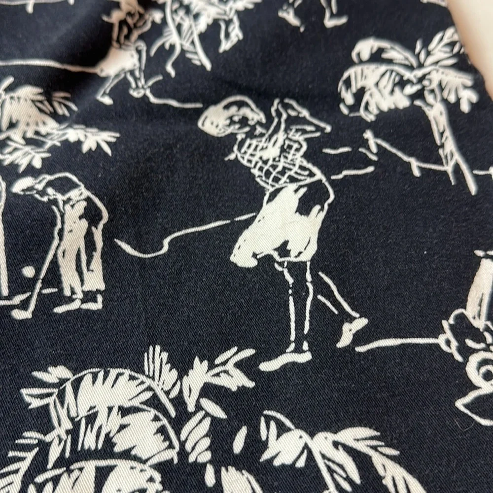 90s Talbots Palm Springs Pants 100% Cotton Resort Golf Coastal Grandmillennial - Picture 5 of 14